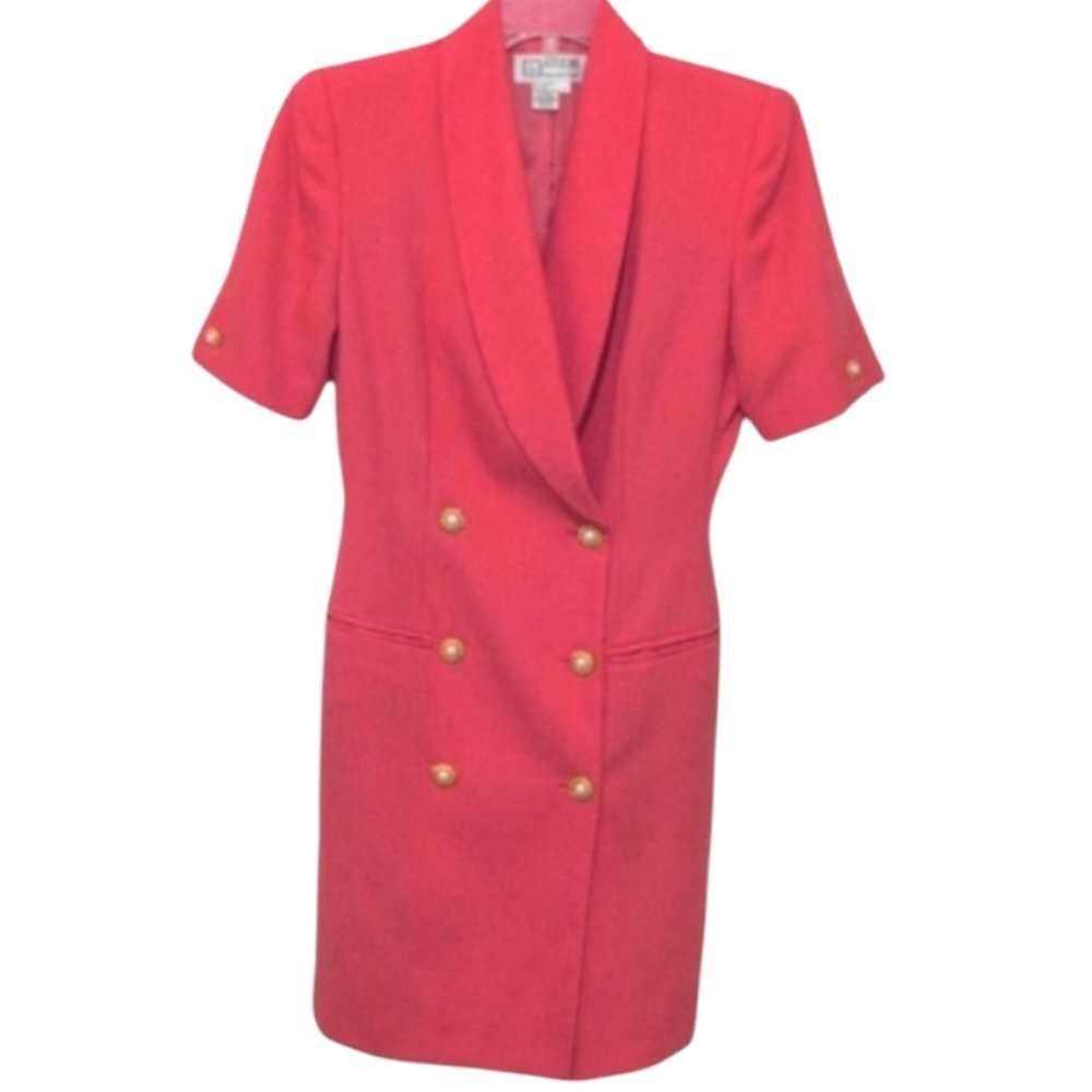 Pink Atrium Collection Women's Blazer Size 6 Great Condition !